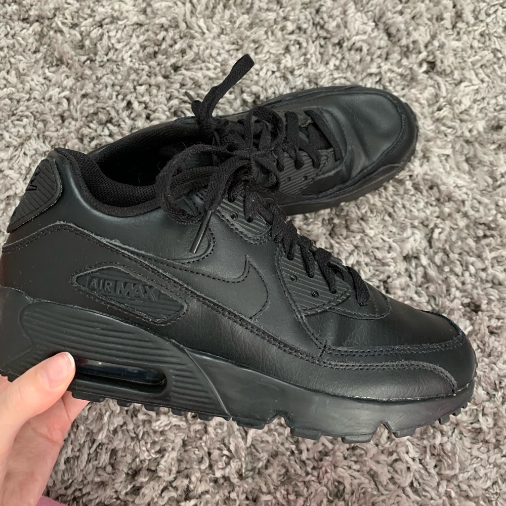 black nike air max 90s